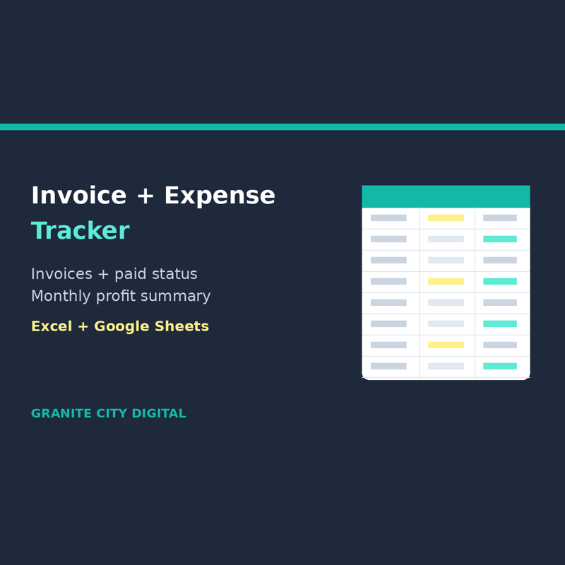 Invoice and Expense Tracker